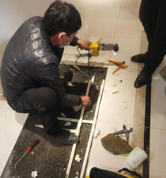 水管探漏现场参考